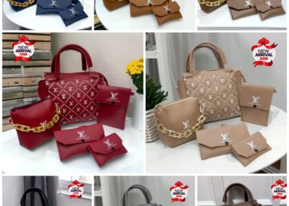 LV 5 Pcs Bag Set for Girls